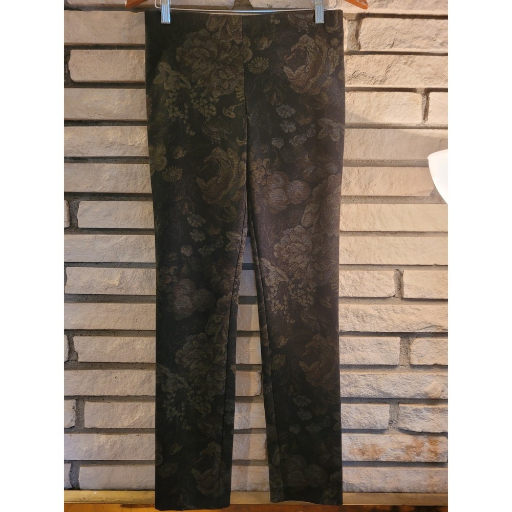 Elliott Lauren Floral Pants Black Size 2